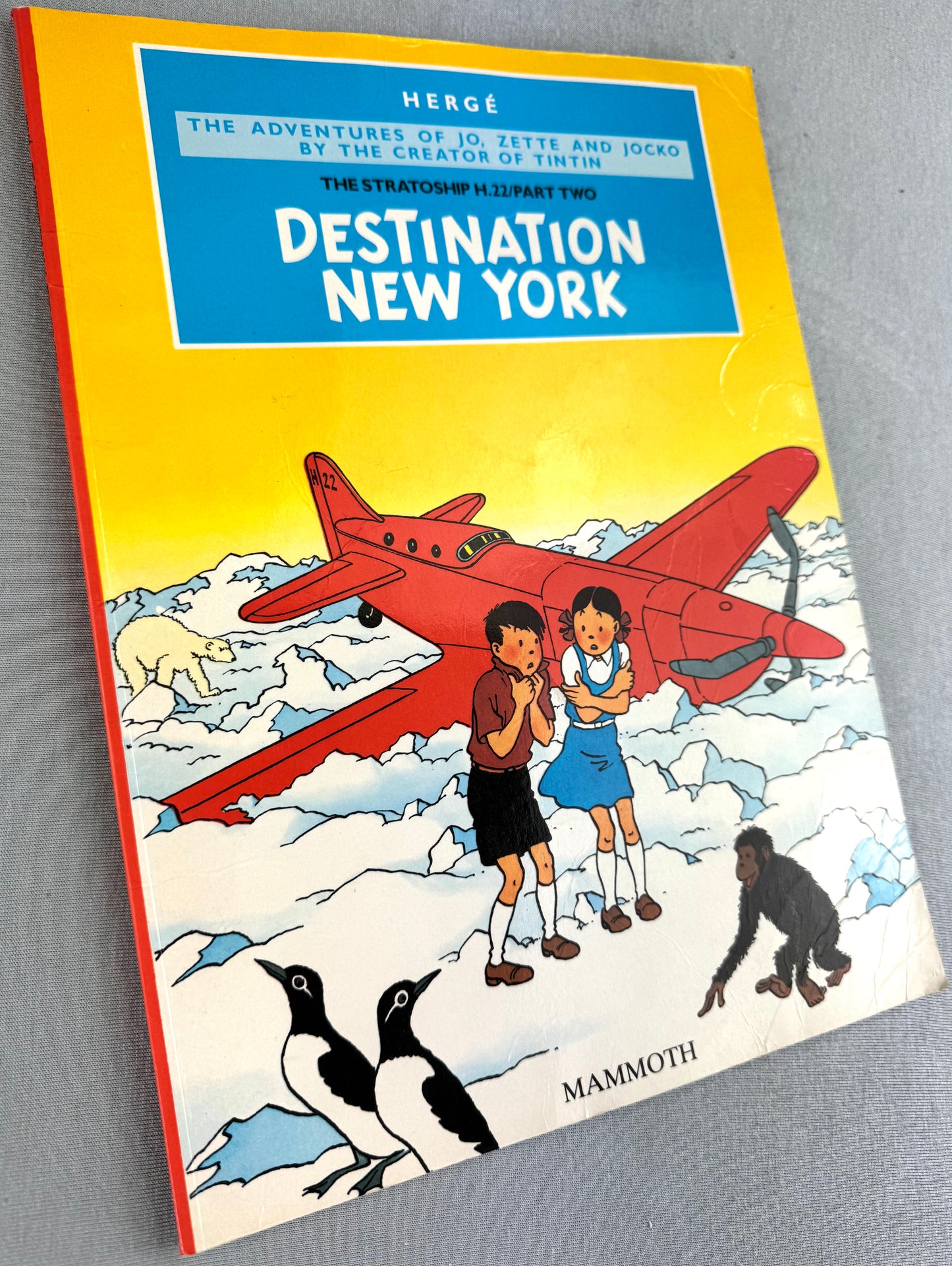 Jo, Zette and Jocko Destination New York P2 - Mammoth 1998 UK Paperback Edition
