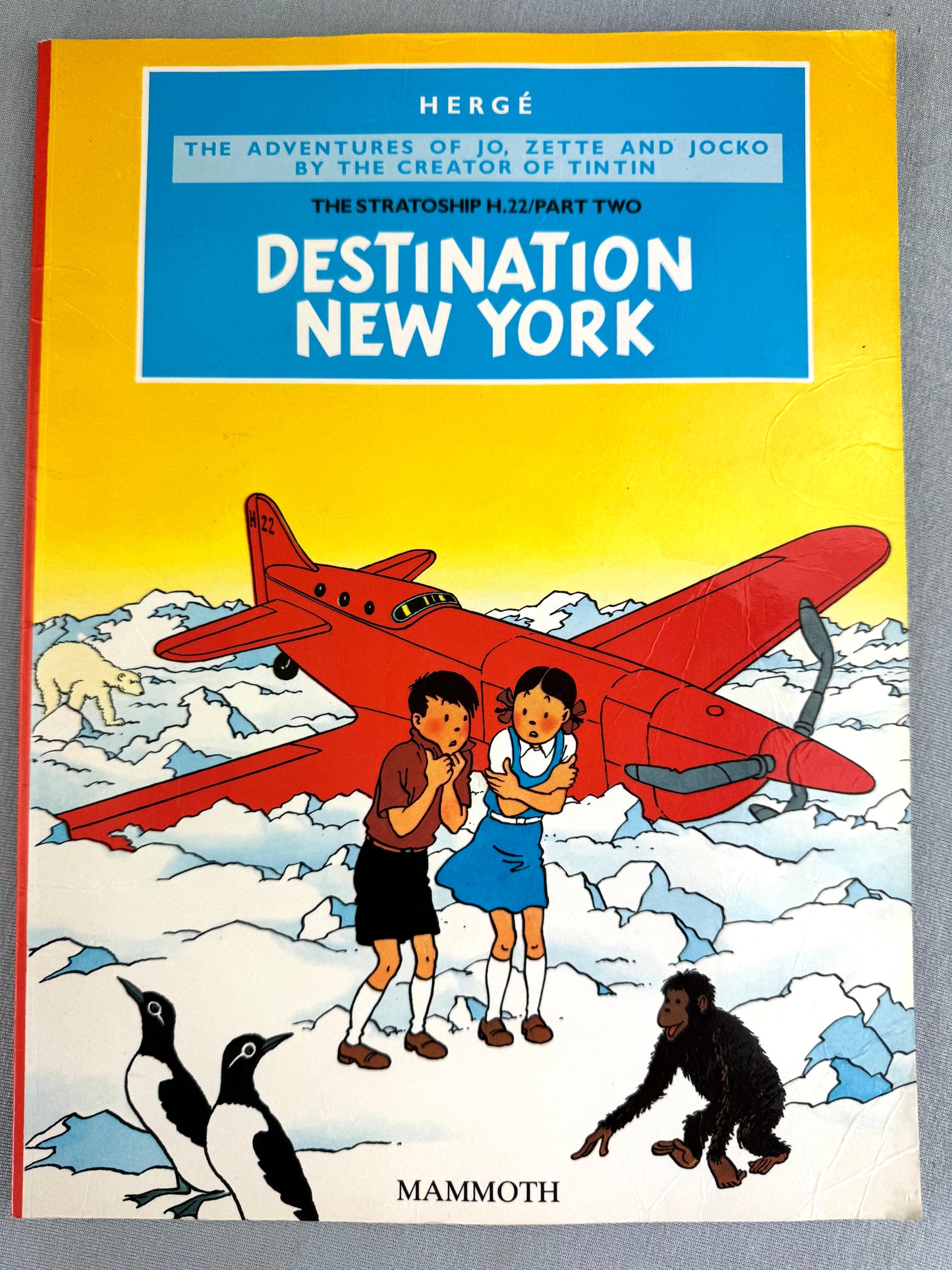 Jo, Zette and Jocko Destination New York P2 - Mammoth 1998 UK Paperback Edition