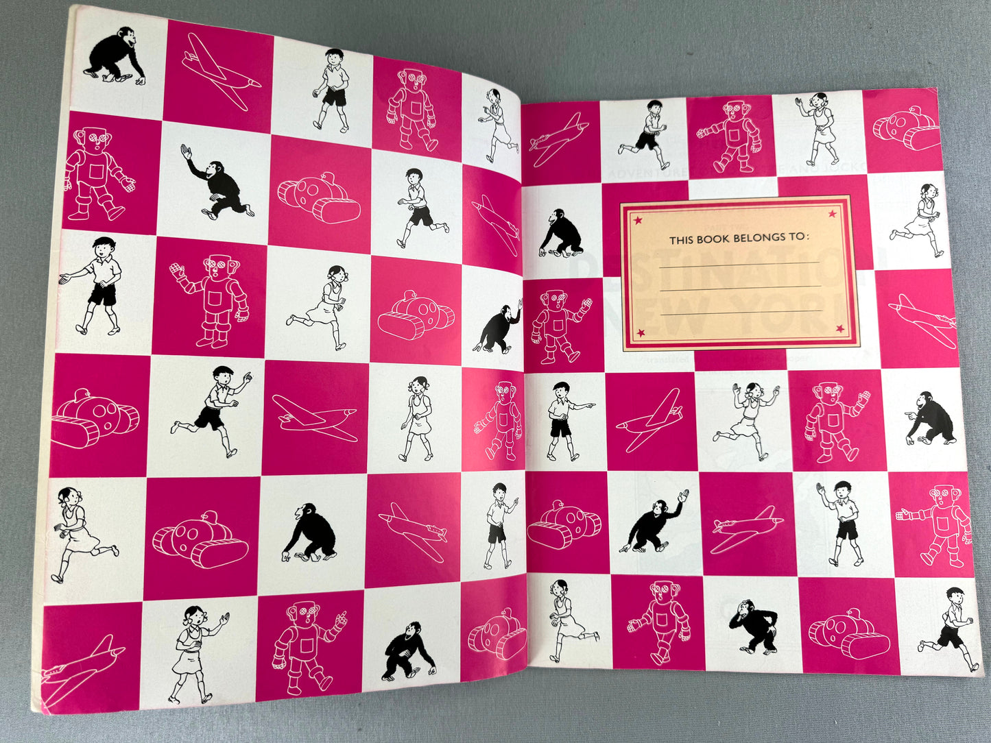 Jo, Zette and Jocko Destination New York P2 - Mammoth 1998 UK Paperback Edition