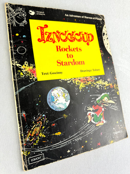 Inzogoud Rockets to Stardom Vintage Comic Book - 1980 Egmont UK Paperback 1st Edition