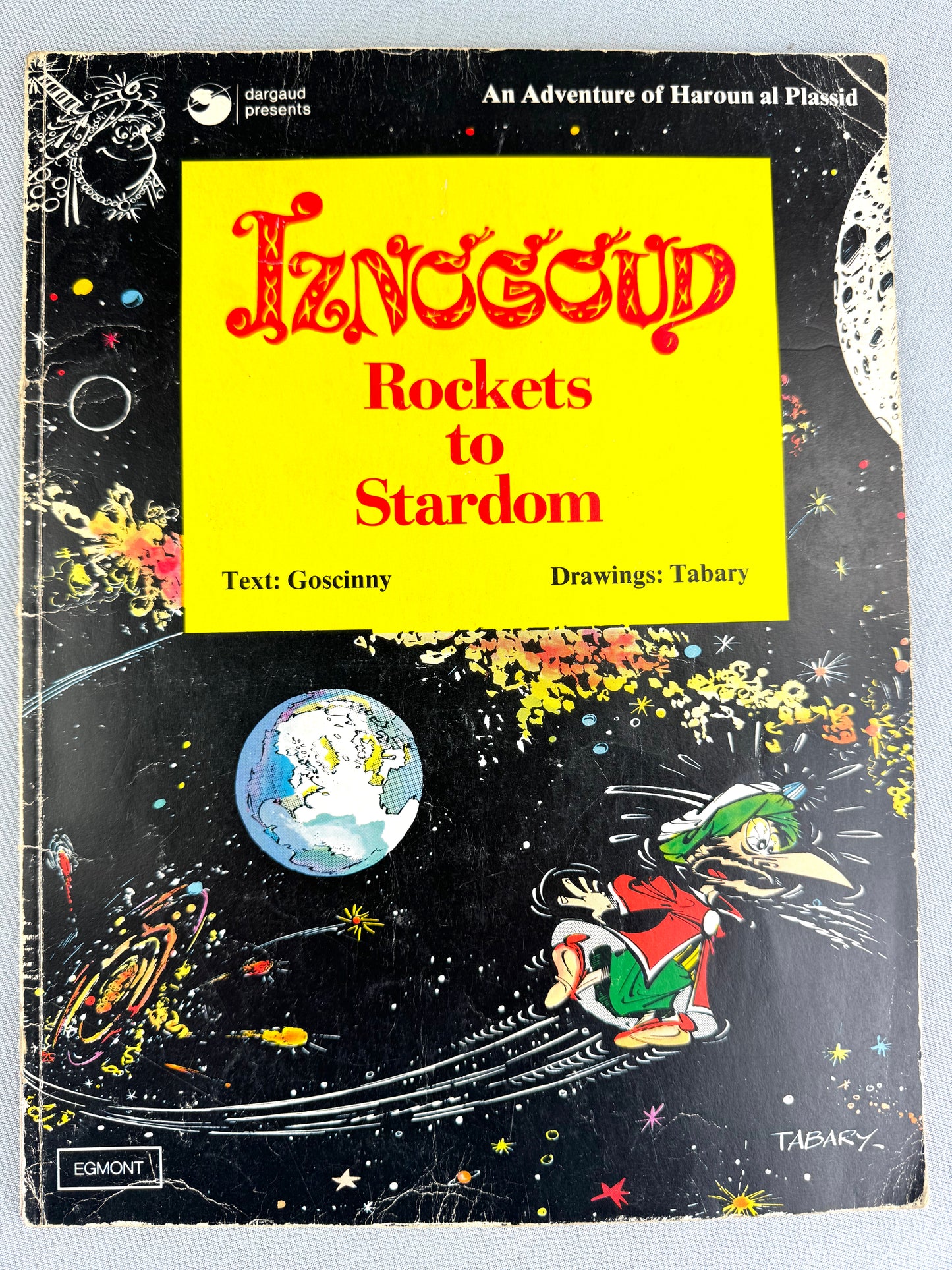 Inzogoud Rockets to Stardom Vintage Comic Book - 1980 Egmont UK Paperback 1st Edition