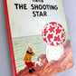 The Shooting Star Methuen UK 2nd Reprint Edition 1965 Hardback Tintin Book Herge