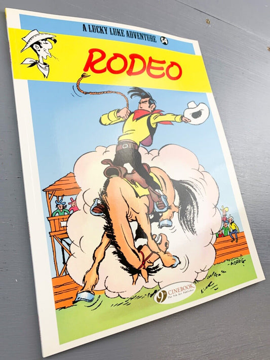 54 Rodea Lucky Luke Cinebook Paperback UK Comic Book