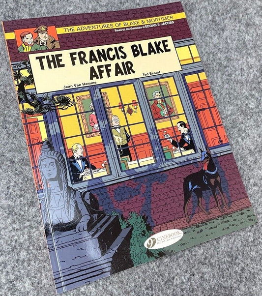 The Francis Blake Affair - Blake & Mortimer Comic Volume 4 - Cinebook UK Paperback Edition