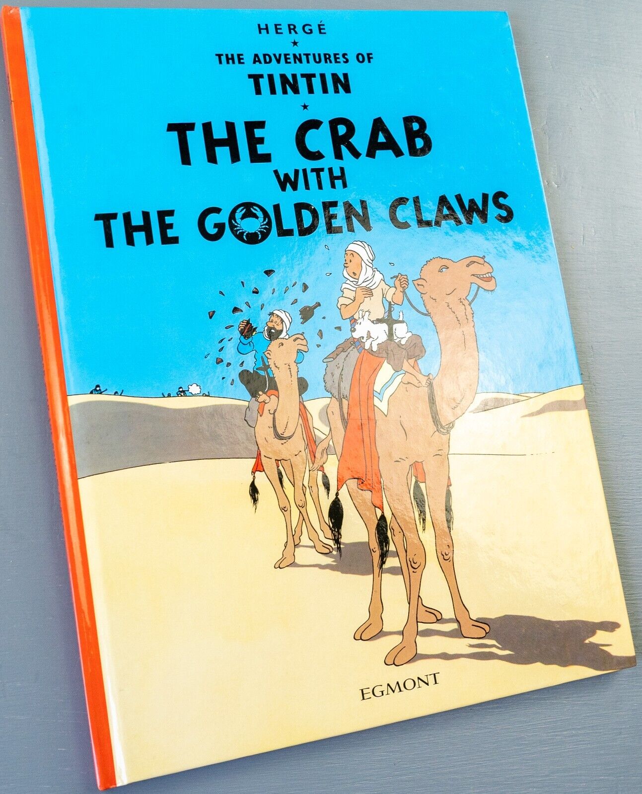 The Crab with the Golden Claws: Egmont 2000s Hardback Book UK Edition