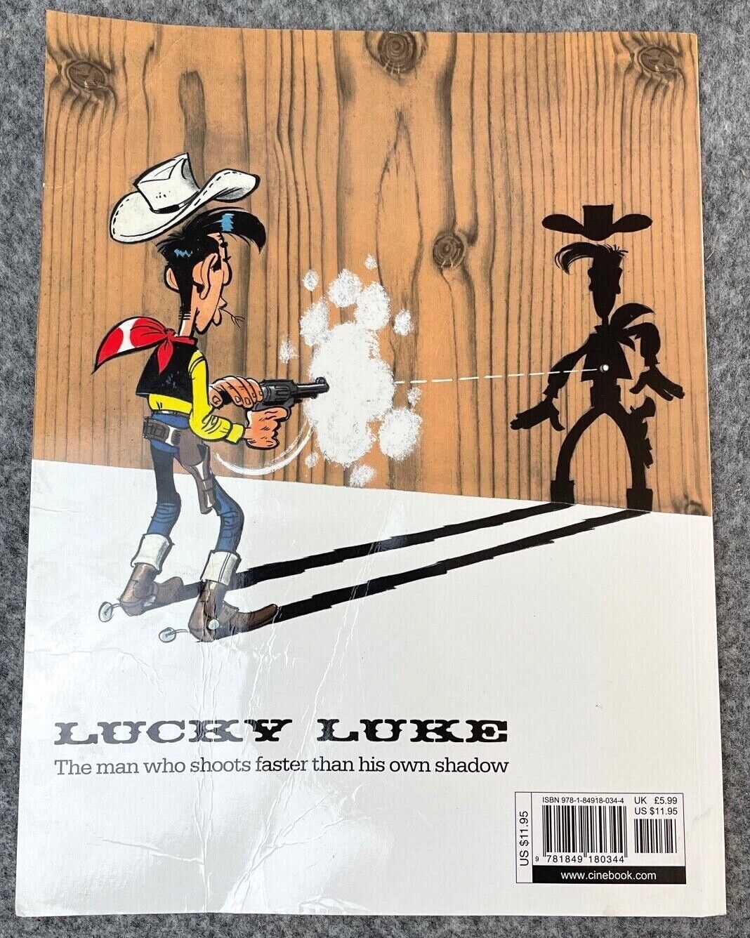 Lucky Luke Volume 23: A Cure for the Daltons - Cinebook Paperback UK Comic Book