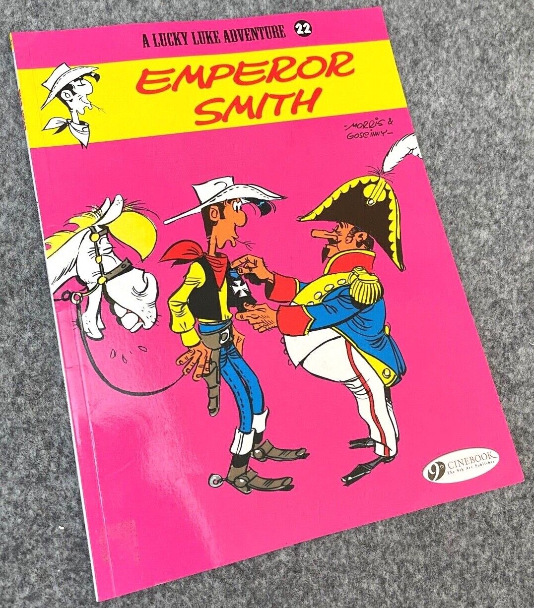 Lucky Luke Volume 22: Emperor Smith - Cinebook Paperback UK Comic Book