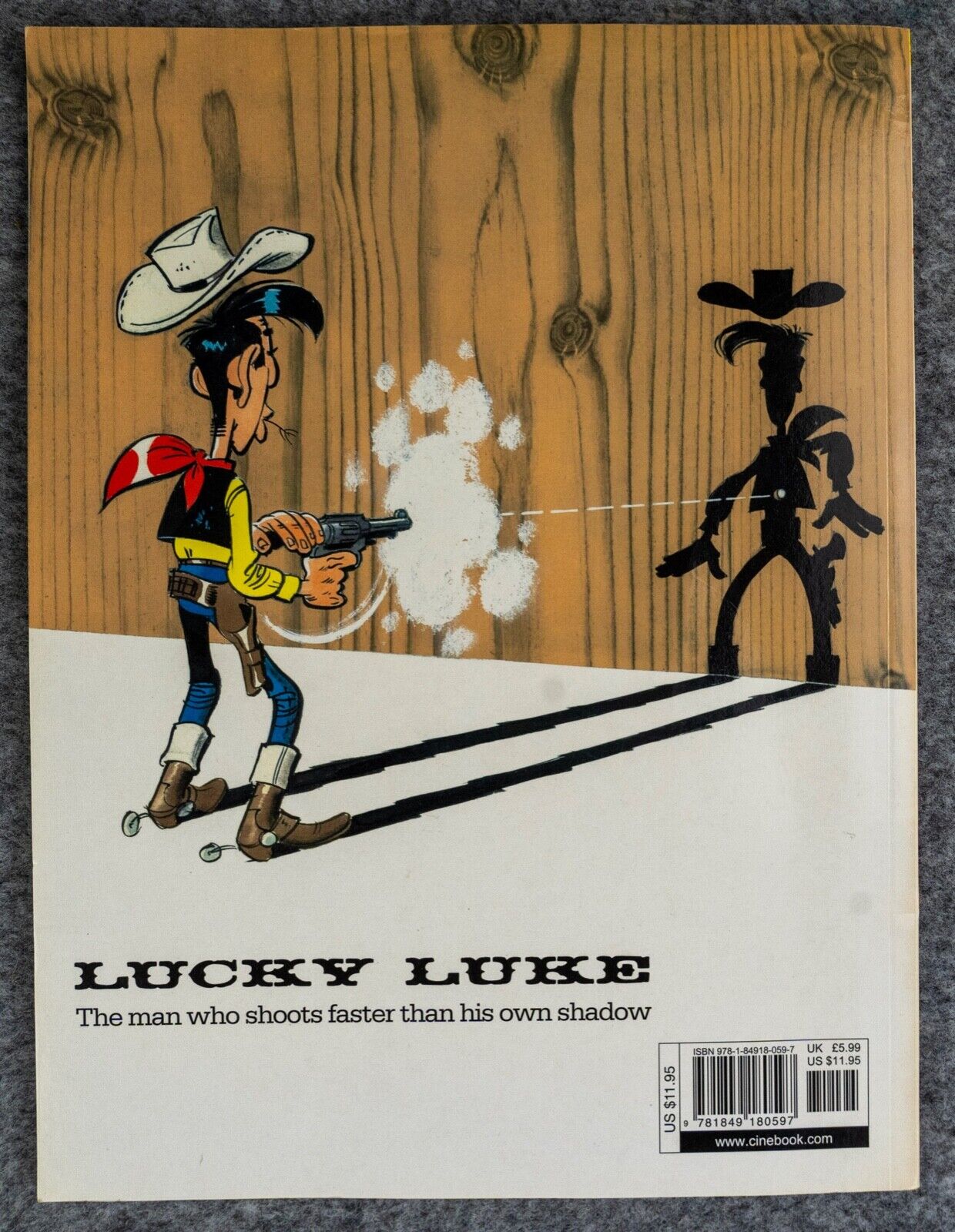 Lucky Luke Volume 26: The Bounty Hunter - Cinebook Paperback UK Comic Book