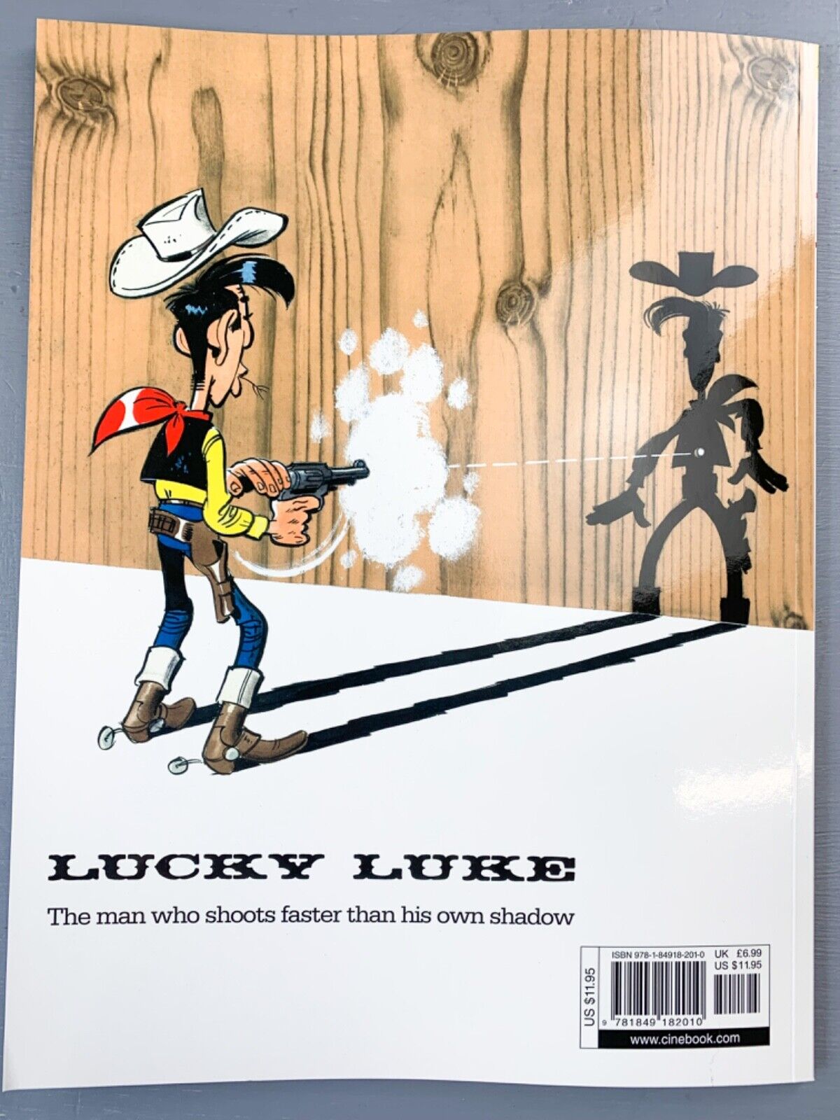 47 Outlaws Lucky Luke Cinebook Paperback UK Comic Book