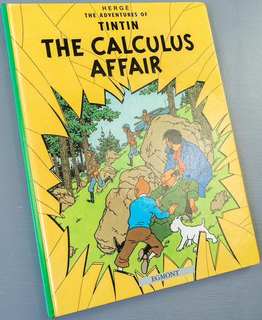 Tintin The Calculus Affair: Egmont 2000s Hardback Book UK Edition