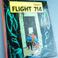 Tintin Flight 714: Egmont 2000s Hardback Book UK Edition