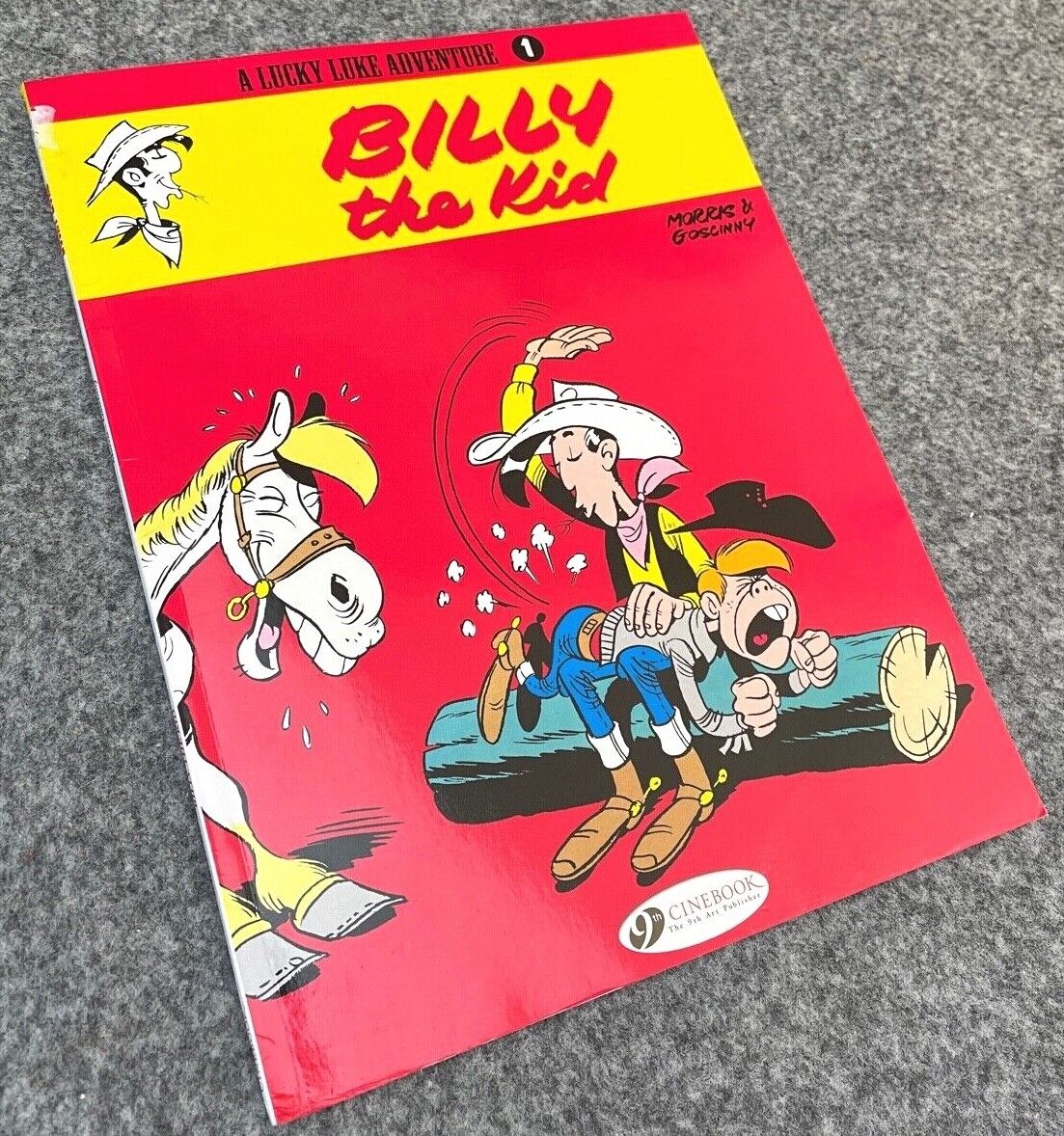 1 Billy the Kid Lucky Luke Cinebook Paperback UK Comic Book