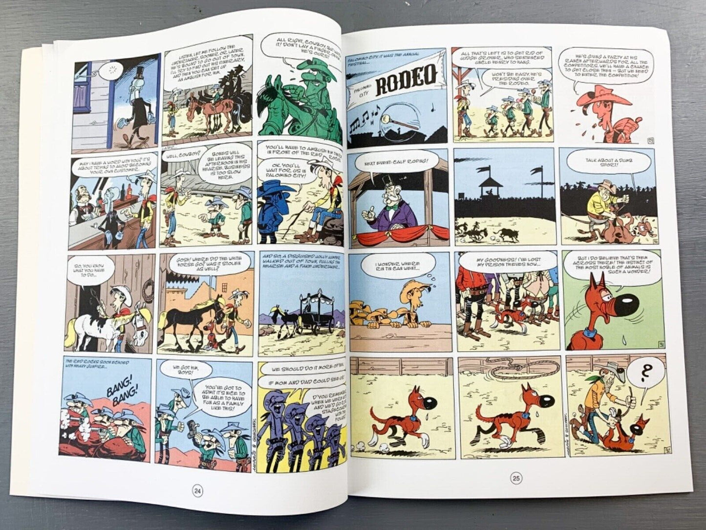 60 Ballad of the Daltons Lucky Luke Cinebook Paperback UK Comic Book