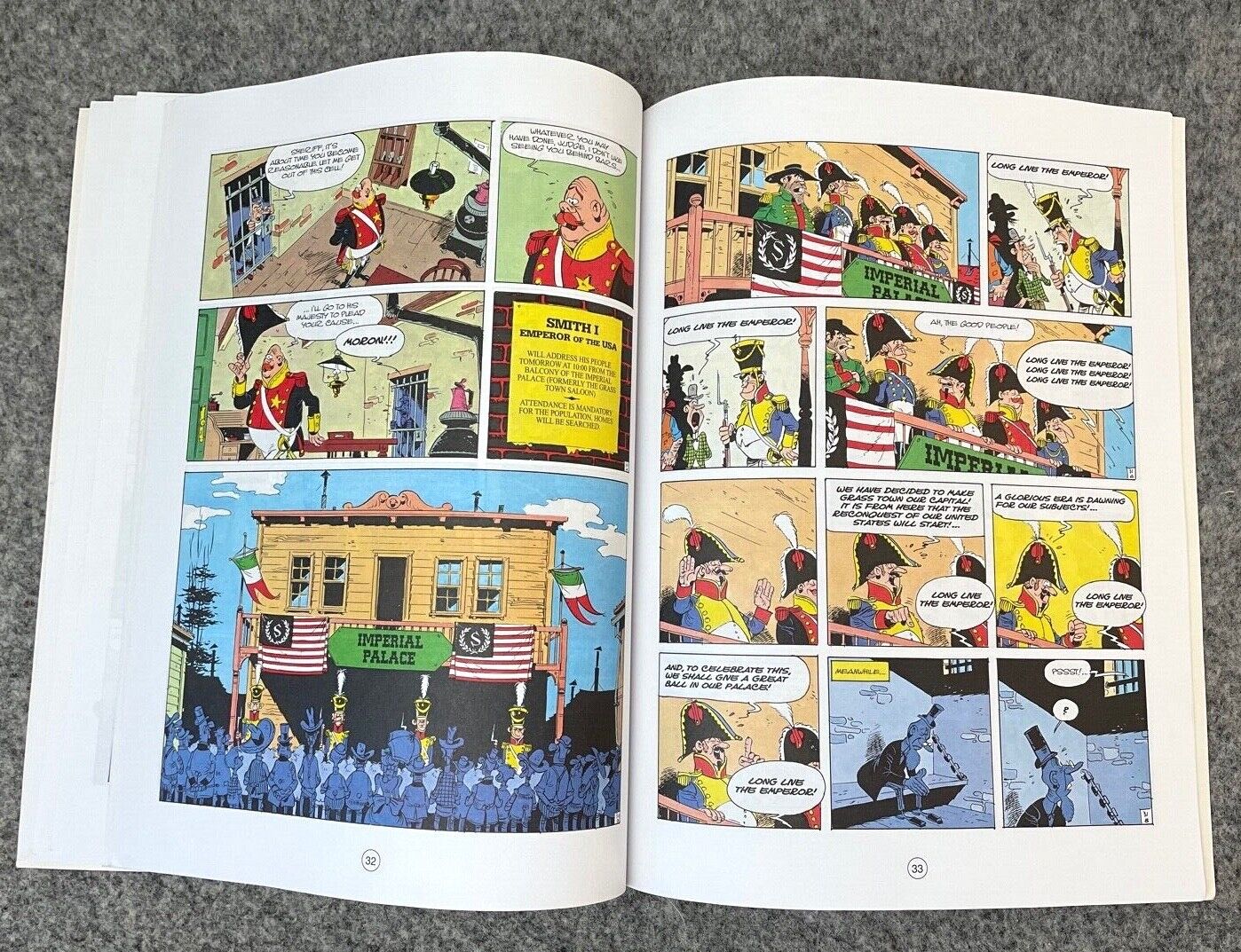 Lucky Luke Volume 22: Emperor Smith - Cinebook Paperback UK Comic Book