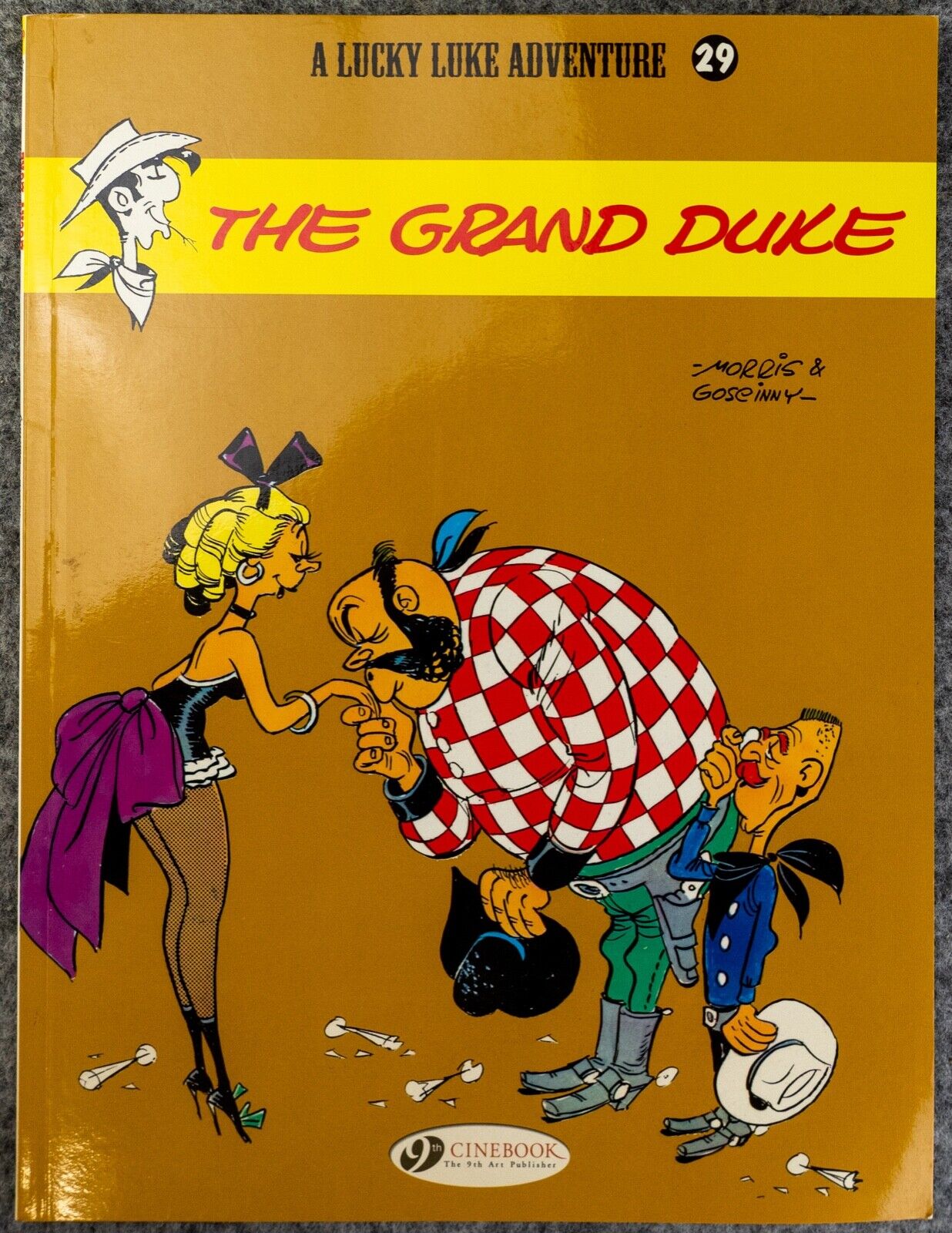 Lucky Luke Volume 29: The Grand Duke - Cinebook Paperback UK Comic Book