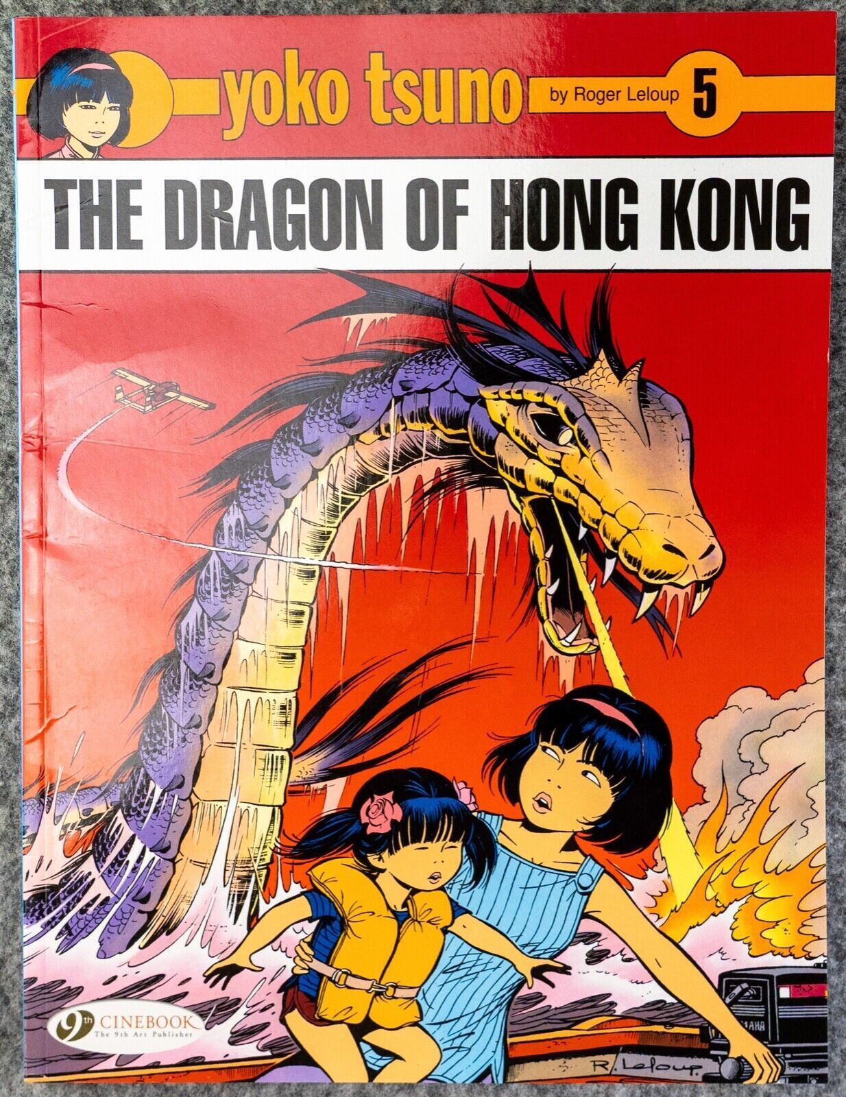 Yoko Tsuno Volume 5 - The Dragon Of Hong Kong Cinebook Paperback Comic Book by R. Leloup