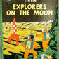 Explorers on the Moon - Tintin Magnet UK Paperback Edition Book 1980s