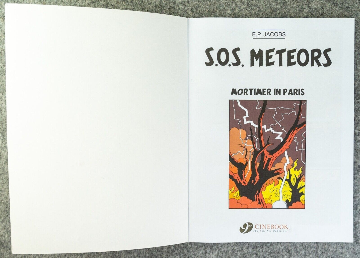 S.O.S Meteors - Blake & Mortimer Comic Volume 6 - Cinebook UK Paperback Edition