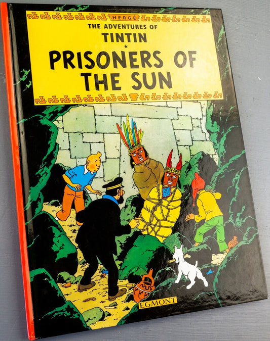 Tintin Prisoners of the Sun: Egmont 2000s Hardback Book UK Edition