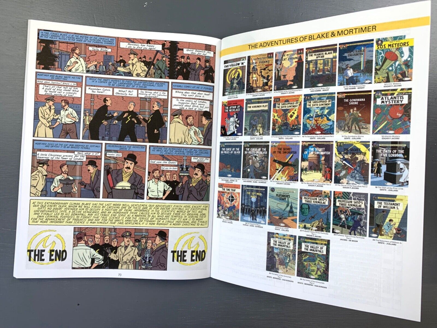 The Yellow ‘M’ - Blake & Mortimer Comic Volume 1 - Cinebook UK Paperback Edition