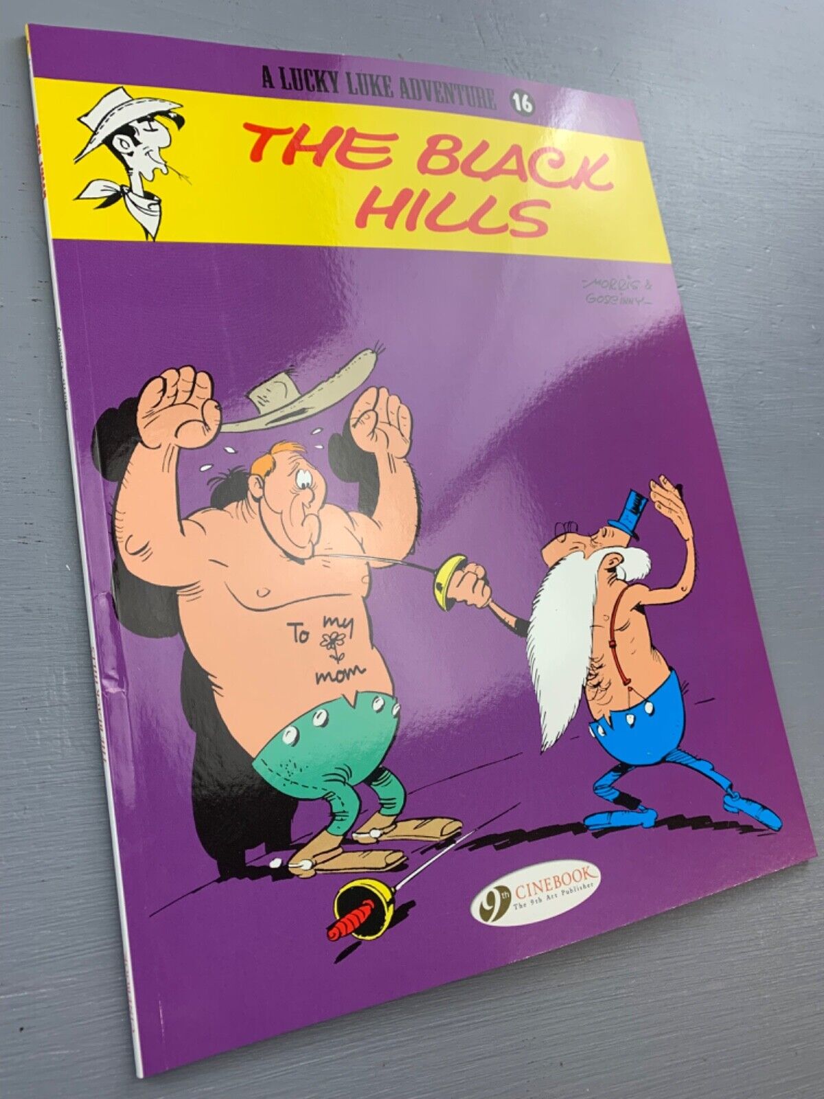 16 The Black Hills Lucky Luke Cinebook Paperback UK Comic Book