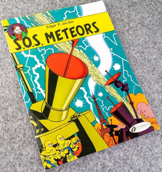 S.O.S Meteors - Blake & Mortimer Comic Volume 6 - Cinebook UK Paperback Edition