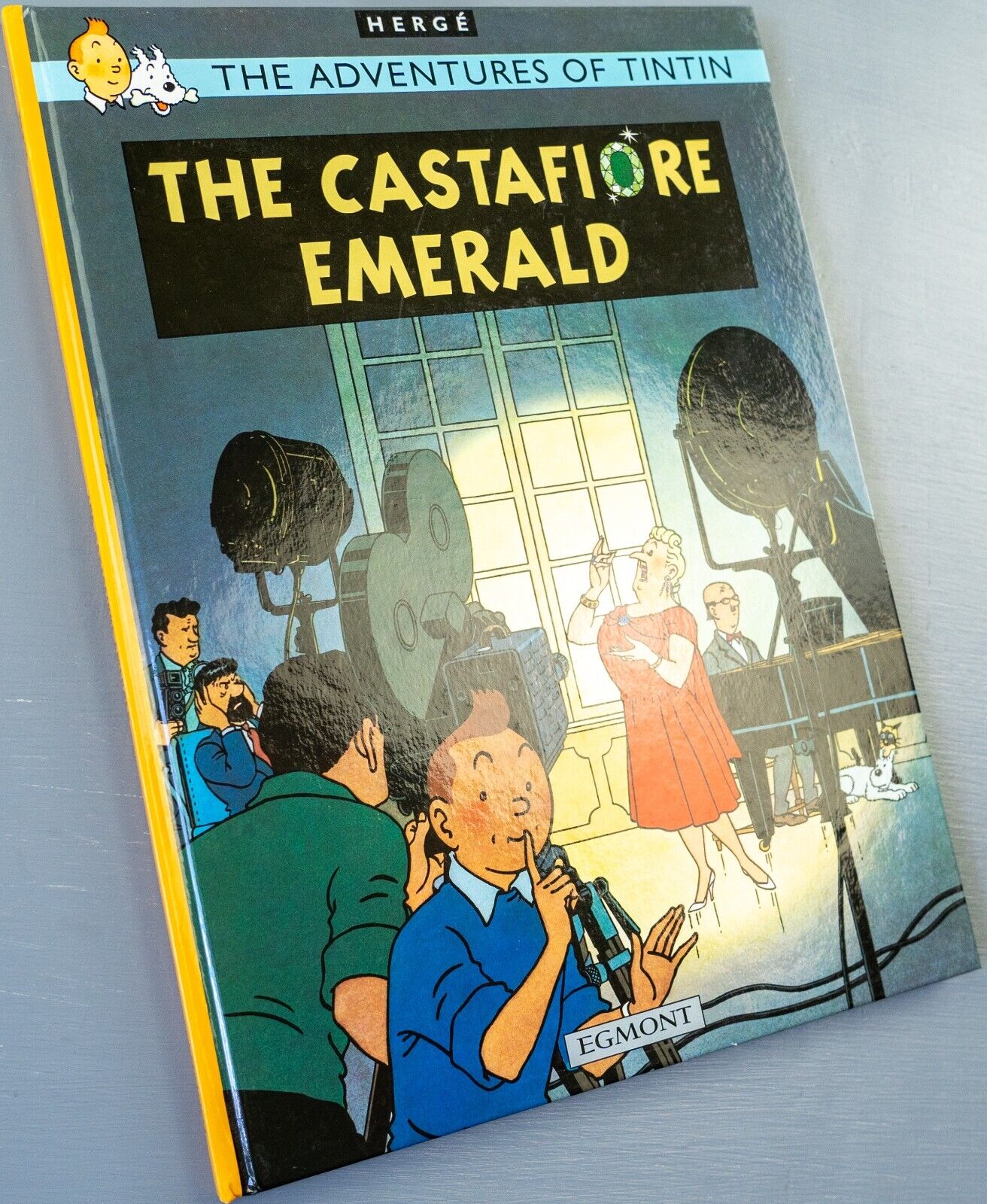 Tintin The Castafiore Emerald: Egmont 2000s Hardback Book UK Edition