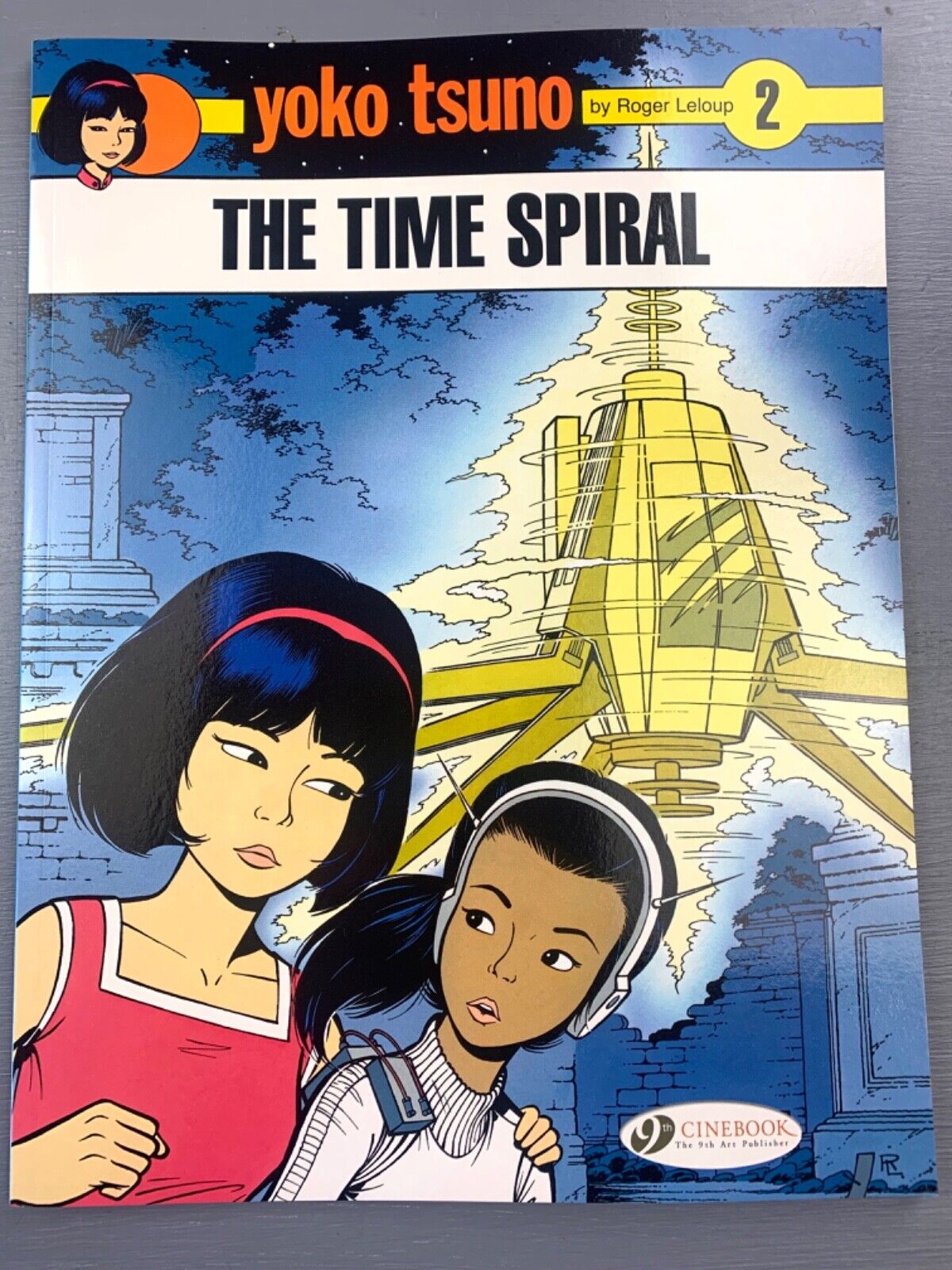 Yoko Tsuno Volume 2 - Time Spiral Cinebook Paperback Comic Book by R. Leloup