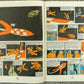 Explorers on the Moon - Tintin Magnet UK Paperback Edition Book 1980s