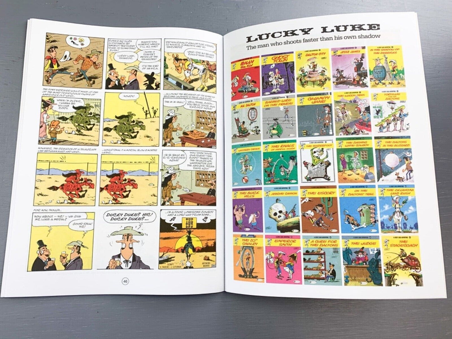 Lucky Luke Volume 46: The Pony Express - Cinebook Paperback UK Comic Book