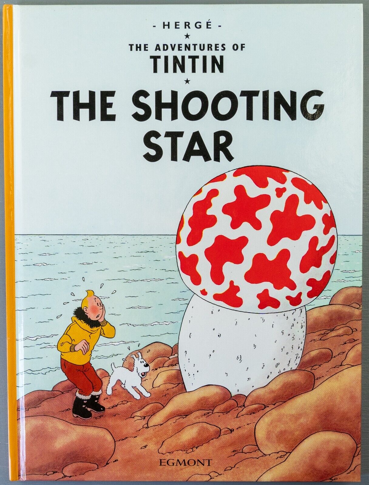 Tintin The Shooting Star: Egmont 2000s Hardback Book UK Edition