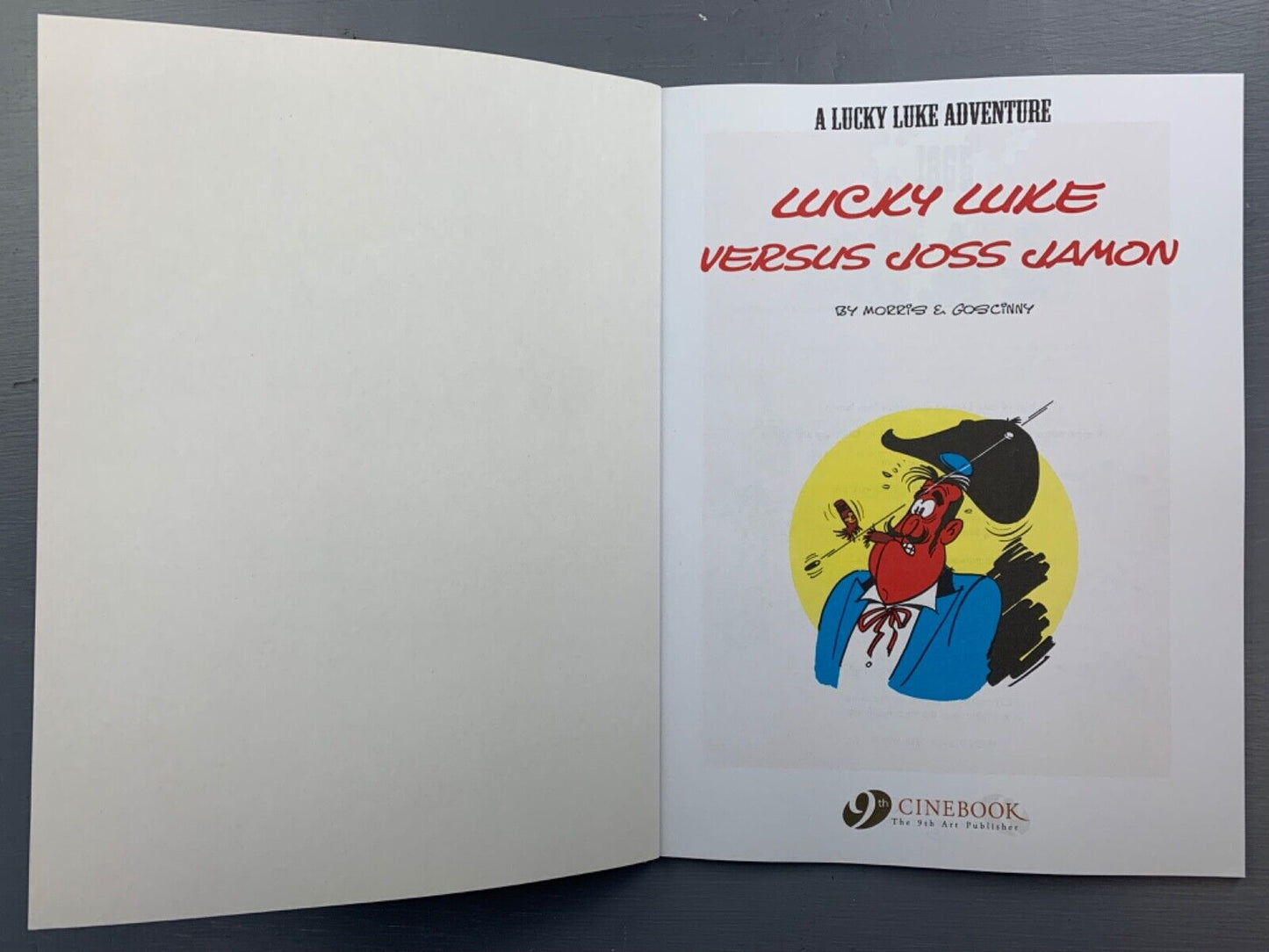 Lucky Luke Volume 27: Lucky Luke Vs Joss Jamon - Cinebook Paperback UK Comic Book