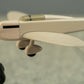 MOULINSART TINTIN PLANE 29538 Gangsters Beige plane: Black Island Model Avion #18