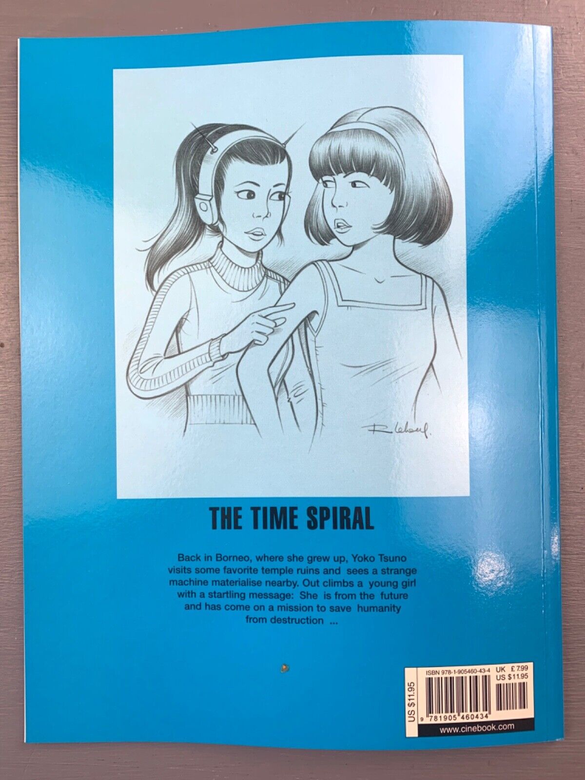 Yoko Tsuno Volume 2 - Time Spiral Cinebook Paperback Comic Book by R. Leloup