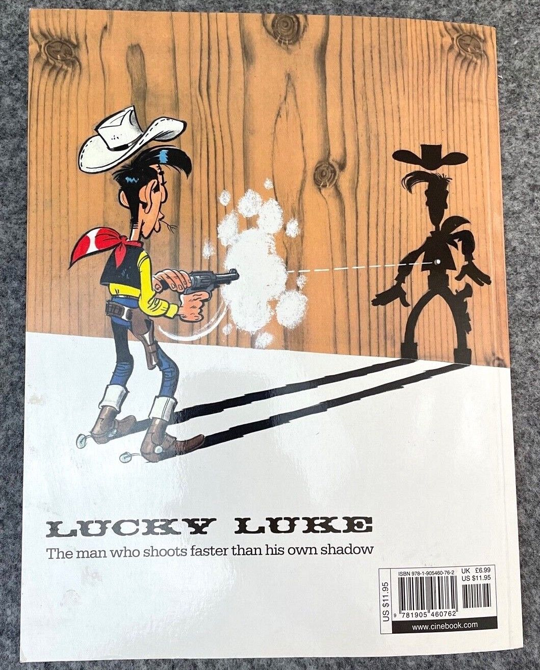 15 The Daltons in the Blizzard Lucky Luke Cinebook Paperback UK Comic Book