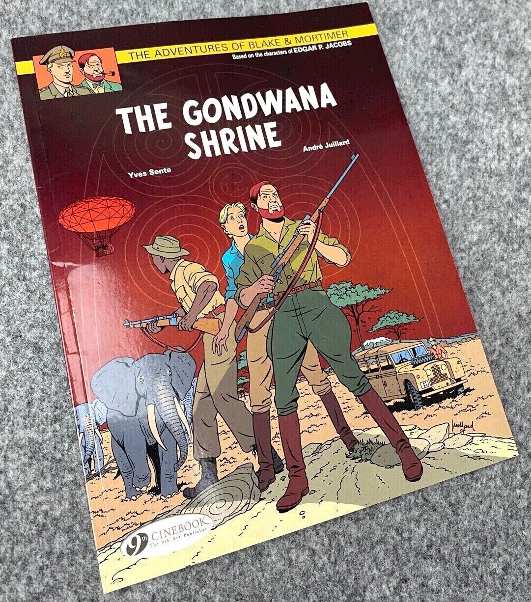 The Gondwana Shrine - Blake & Mortimer Comic Volume 11 - Cinebook UK Paperback Edition