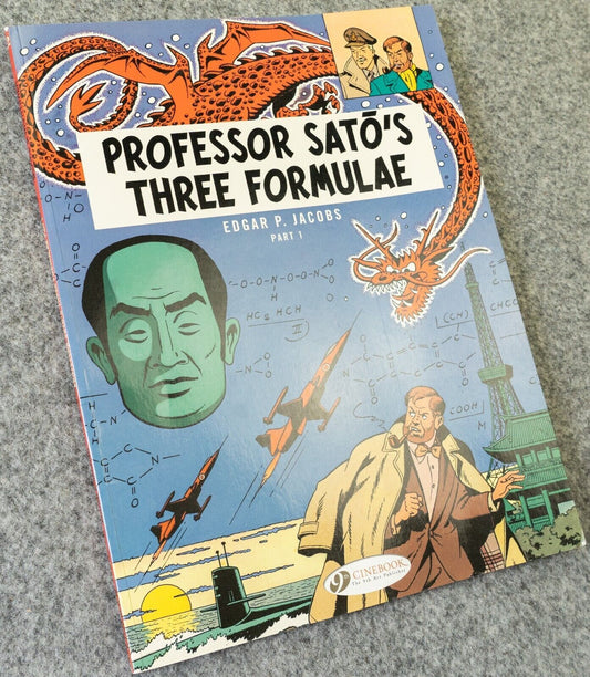 Professors Sato’s Three Formulae Part 1 - Blake & Mortimer Comic Volume 22 - Cinebook UK Paperback Edition