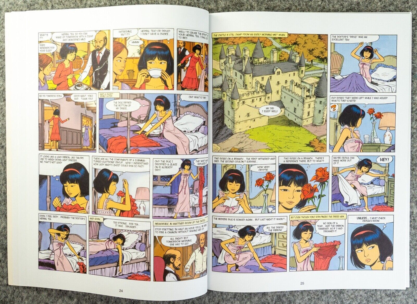 Yoko Tsuno Volume 3 - Prey and The Ghost Cinebook Paperback Comic Book by R. Leloup