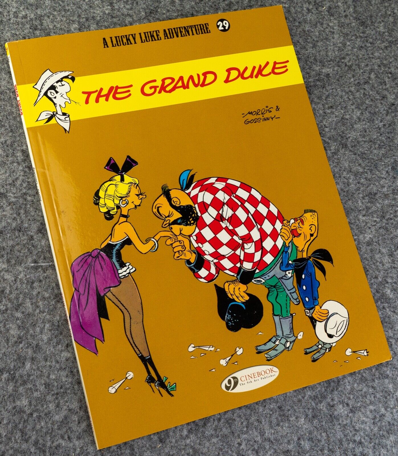 Lucky Luke Volume 29: The Grand Duke - Cinebook Paperback UK Comic Book