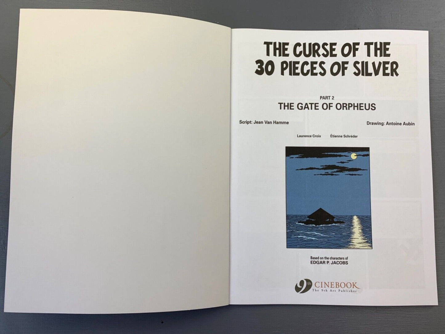 Curse of the 30 Peices of Silver Part 2 - Blake & Mortimer Comic Volume 14 - Cinebook UK Paperback Edition