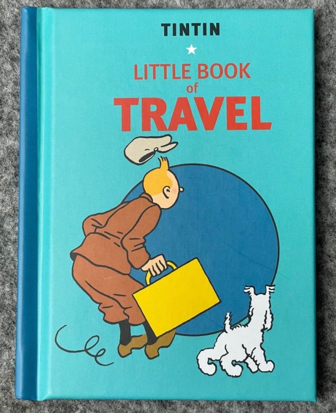 Tintin Little Book Of Travel UK Edition Hardback Moulinsart
