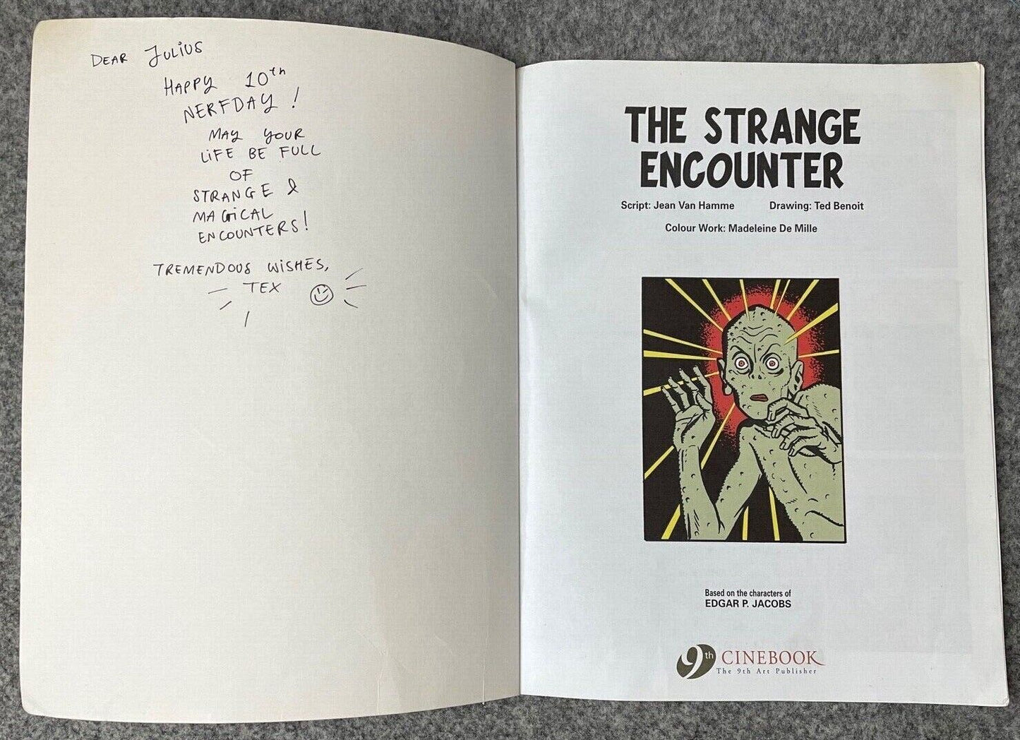 The Strange Encounter - Blake & Mortimer Comic Volume 5 - Cinebook UK Paperback Edition