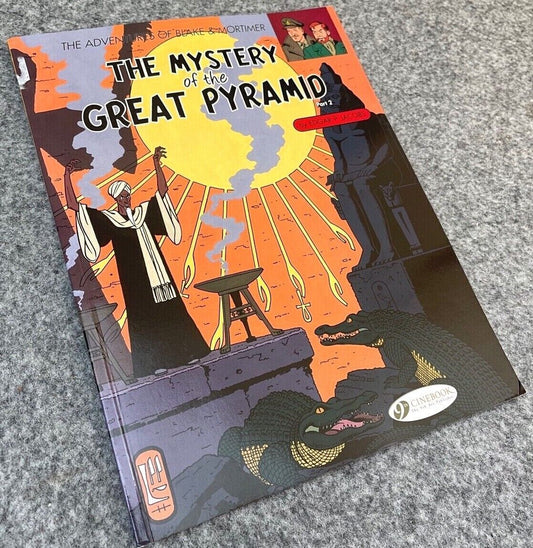 Mystery of the Great Pyramid Part 2 - Blake & Mortimer Comic Volume 3 - Cinebook UK Paperback Edition