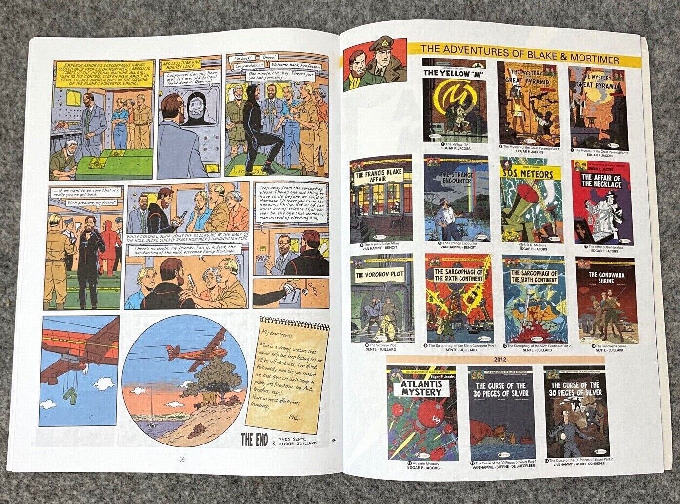 The Gondwana Shrine - Blake & Mortimer Comic Volume 11 - Cinebook UK Paperback Edition