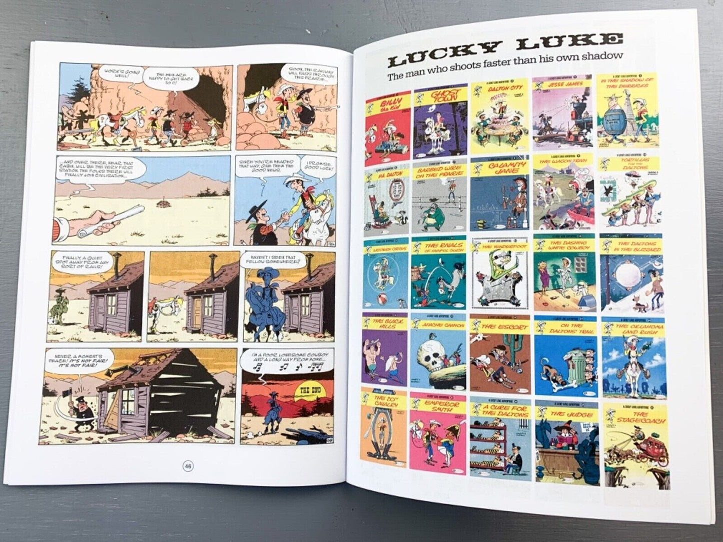 53 Nitroglycerin Lucky Luke Cinebook Paperback UK Comic Book