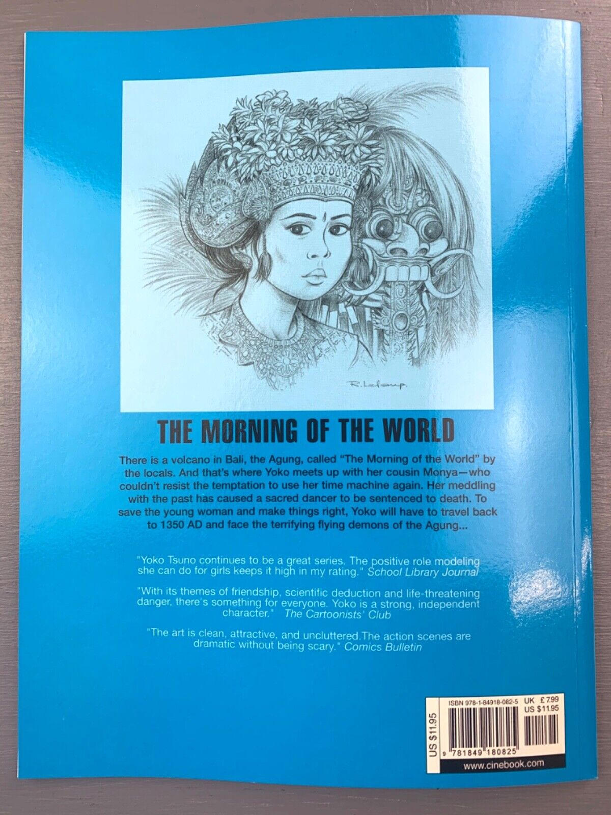 Yoko Tsuno Volume 6 - The Morning of the World Cinebook Paperback Comic Book by R. Leloup