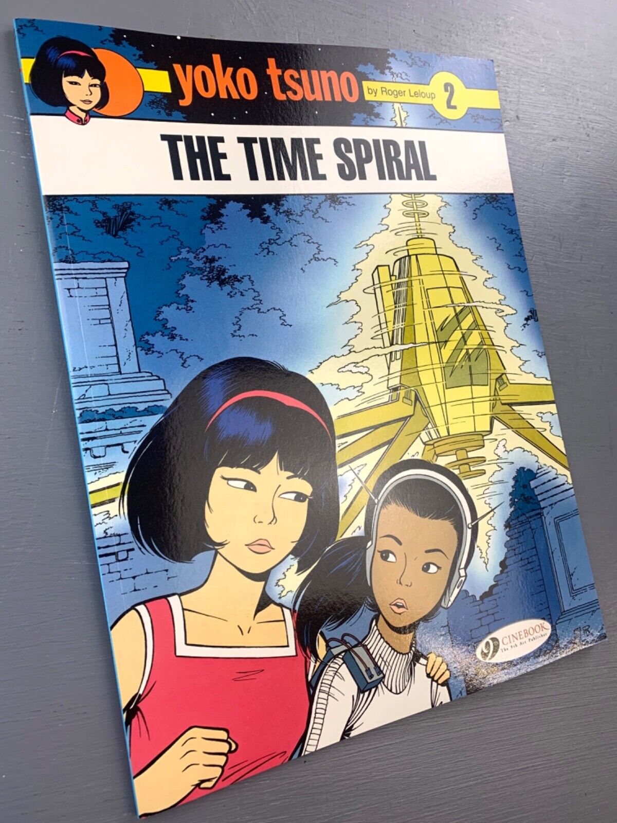 Yoko Tsuno Volume 2 - Time Spiral Cinebook Paperback Comic Book by R. Leloup