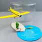 MOULINSART TINTIN PLANE 29534 Bazaroff's WH5: Ottokars Sceptre Hachette Avion 14