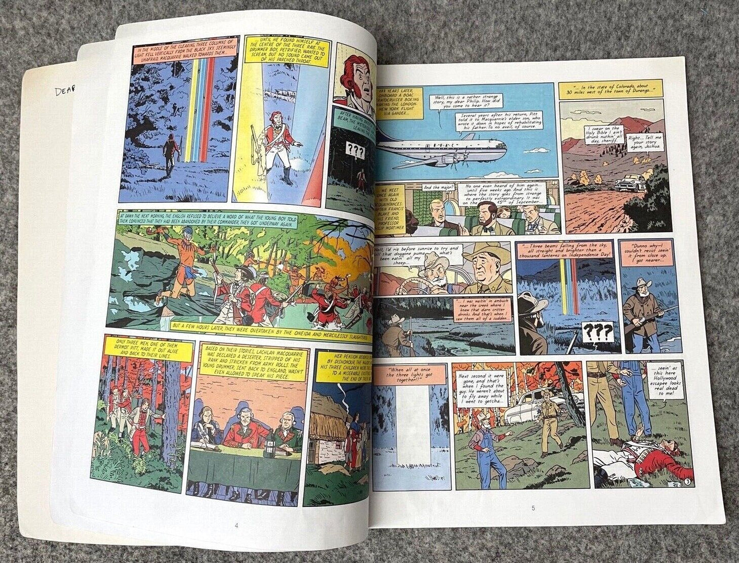 The Strange Encounter - Blake & Mortimer Comic Volume 5 - Cinebook UK Paperback Edition