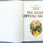 Tintin The Seven Crystal Balls: Egmont 2000s Hardback Book UK Edition